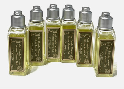 L'Occitane Verbena Shower Gel 1.7 oz Travel Size Set of 6