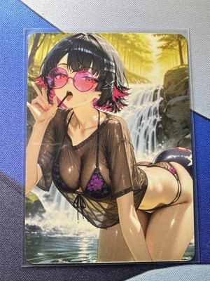 Ellen Joe Zenless Zone Zero ACG Goddess Story Doujin Waifu Anime Custom Card