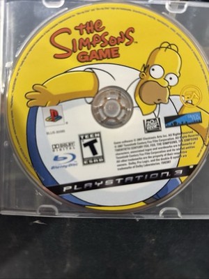 DISC ONLY The Simpsons Game (Sony PlayStation 3, 2007) PS3