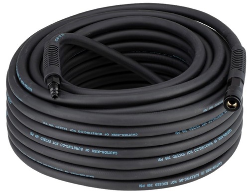 Gates Air Hose (Hybrid) - 300psi 1/4in NPT Male 3/8in I.D. x 19/32in O.D - (25ft Length)