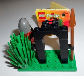 Vintage  1993 LEGO System Castle Black Knights #1624 King's Archer