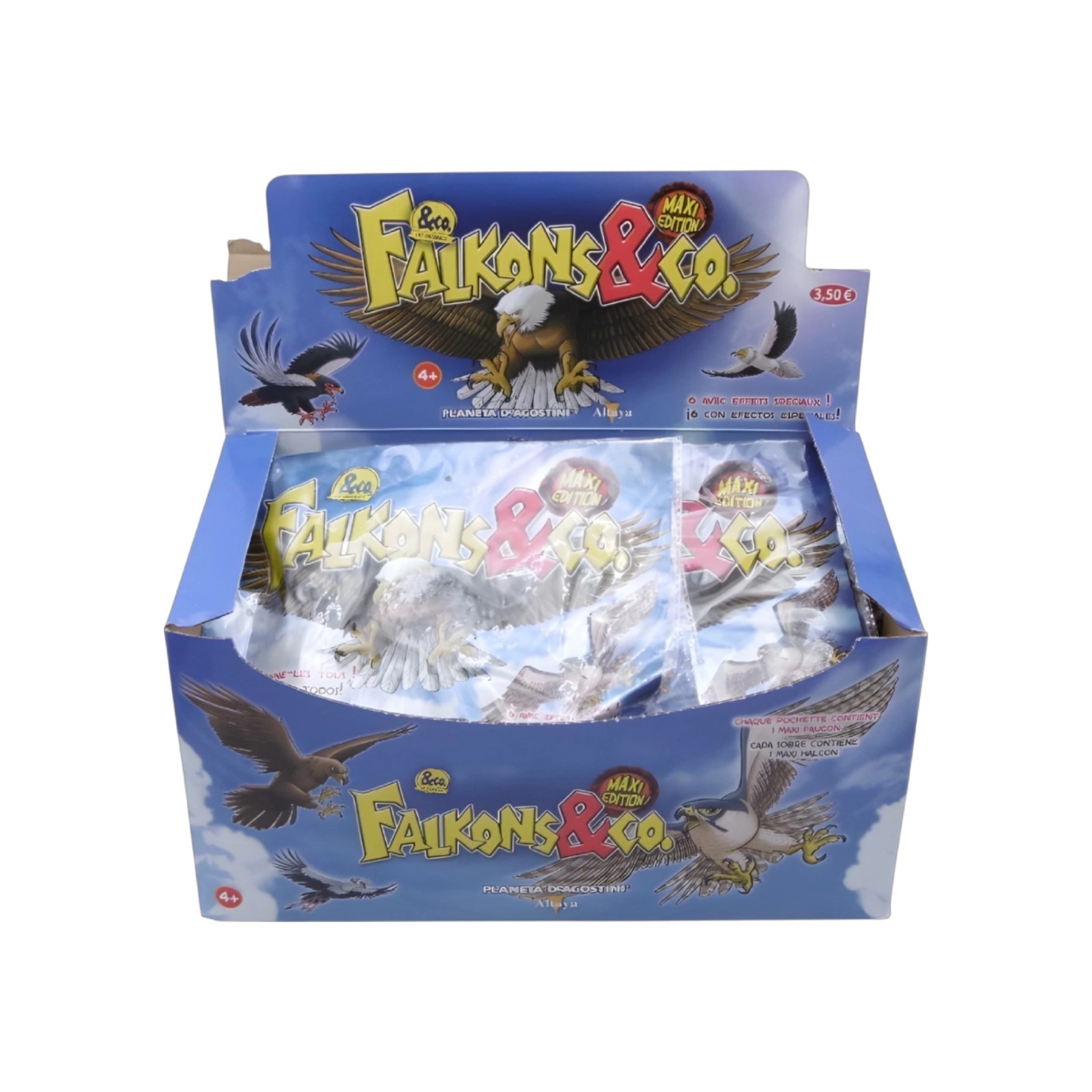 Faucon Falkons & Co Maxi Edition Altaya : 16 figurines étirables et phosphorescentes