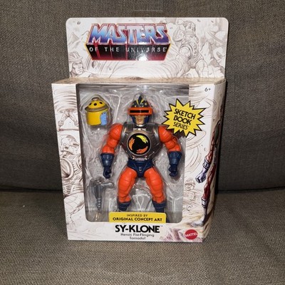 Masters of the Universe Sy-Klone Figure Sketchbook Series