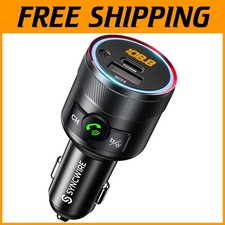 Crystal Clear Hands-Free Calling Bluetooth FM Transmitter