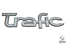 Trafic Schriftzug für Renault Trafic Typenschild Emblem Logo CHROM 8200112599