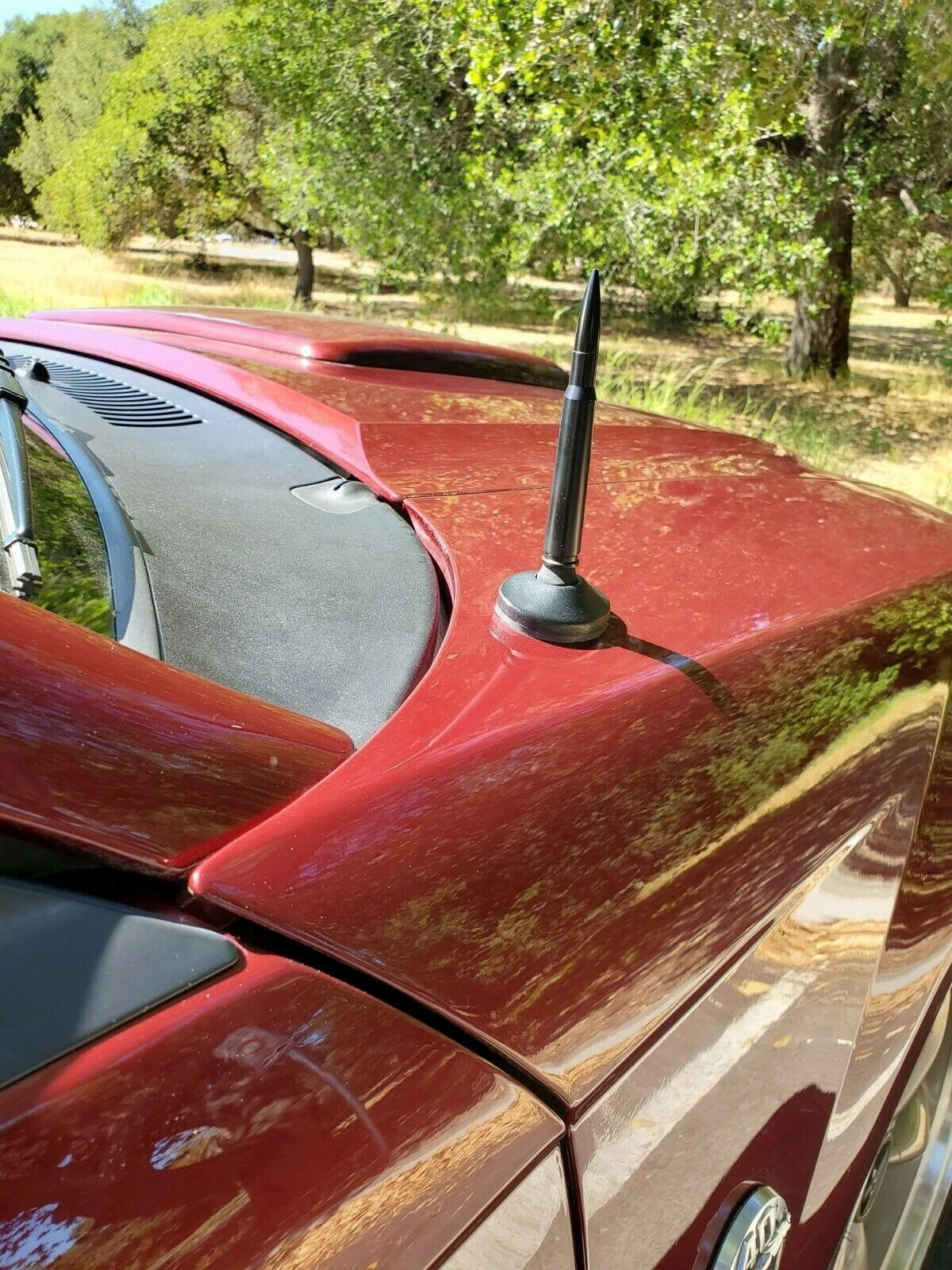 4.25 inch Black Antenna Aluminium Mast Radio AM/FM for Ford Mustang 1979-2009