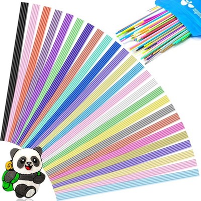 3D Stift Filament 250 Stück 25 Farben 2,5 mm PCL für 3Doodler Start+