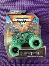 Monster Jam GRAVE DIGGER OVERCHARGED Series 38 TEAL 1/64 Spin Master 2024