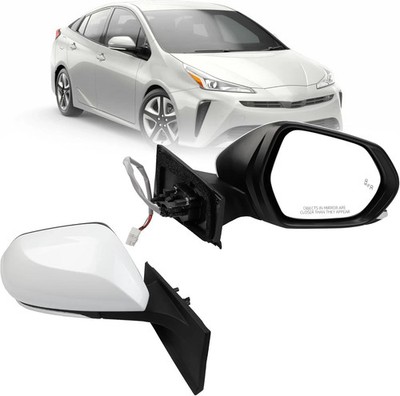 Right Passenger Side Mirror Compatible with 2016-2022 Toyota Prius with Power He