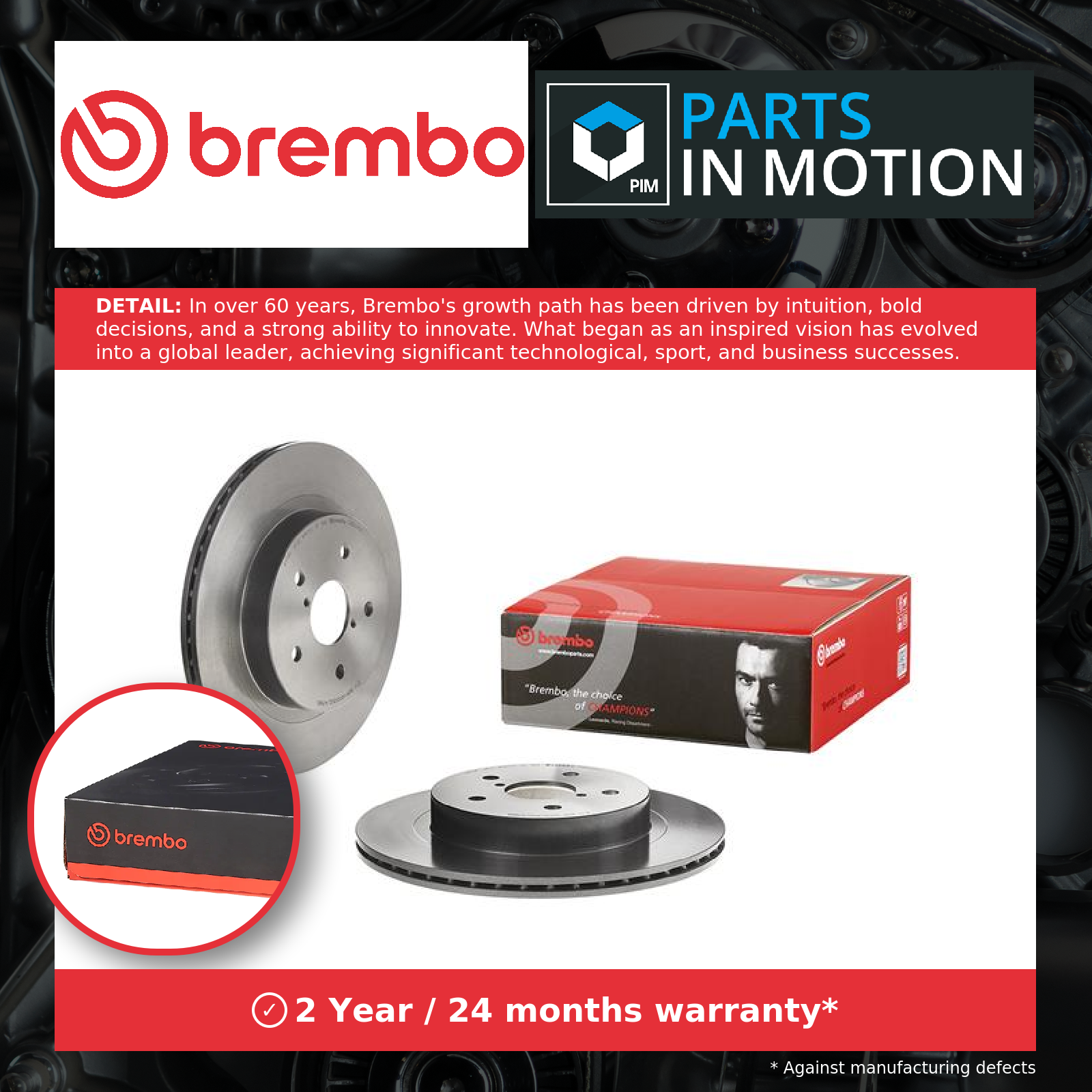 2x Brake disc internally vented 09.D246.11 BREMBO for SUBARU OUTBACK LEGACY VI - Image 9