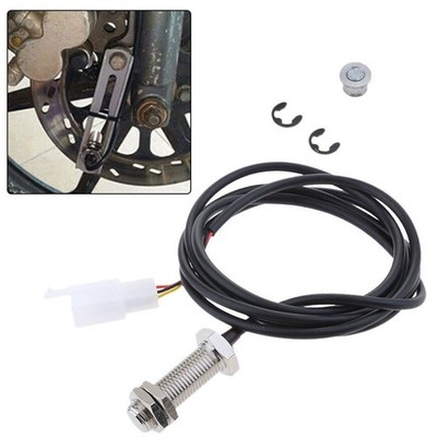Magnet Digital Kilometerzähler Sensor Kabel für Motorrad Tachometer Drehzahlme