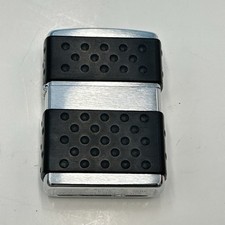 Zippo 1999 Black Zippo Guard Lighter - XIII - USA Made Brushed Chrome