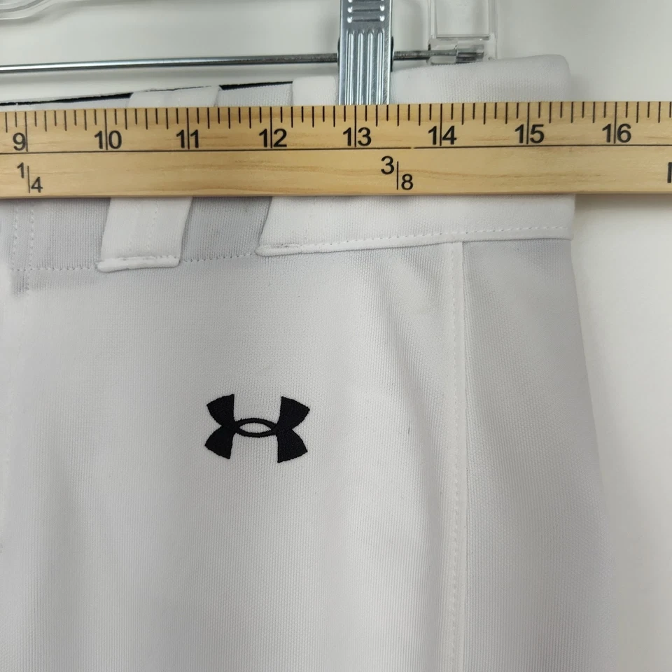 Adidas women's softball pants, medium, white - Image 2 of 4