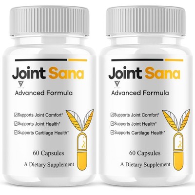 (2 Pack) Joint Sana Premium Joint Support Supplement, JointSana (120 Capsules)