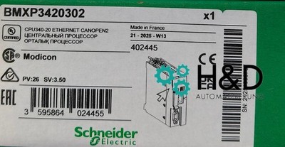 BMXP3420302 Schneider Electric Processor, Modicon M340 New and Sealed