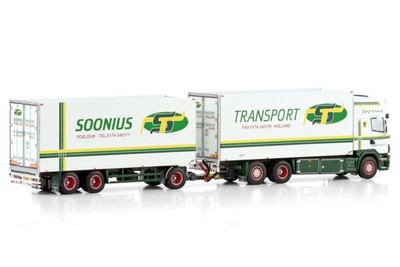 WSI MODELS 01-4604 1/50 Soonius SCANIA R4 TOPLINE RIGED REEFER