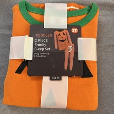 NWT Toddler Halloween 2 Piece Family Sleep Set Pajamas Sz 2T