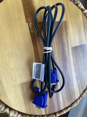 Monitor VIDEO cable 15 Pin Male-Male VGA SVGA PC Computer desktop cord 6 ft