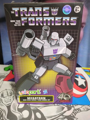 Transformers G1 84 AMK Plastic Model Kit Megatron 12cm Figur Yolopark