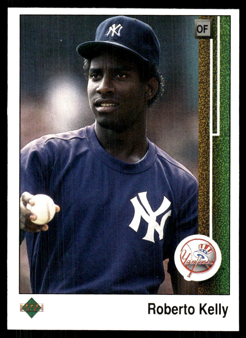 Roberto Kelly 1989 Upper Deck #590 Yankees FREE SHIPPING StackedPacks