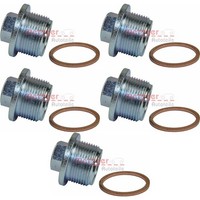 5X Metzger ÖLablassschraube MIT Dichtung M26X1,5 16Mm AußEnsechskant ÖLwanne ÖLW
