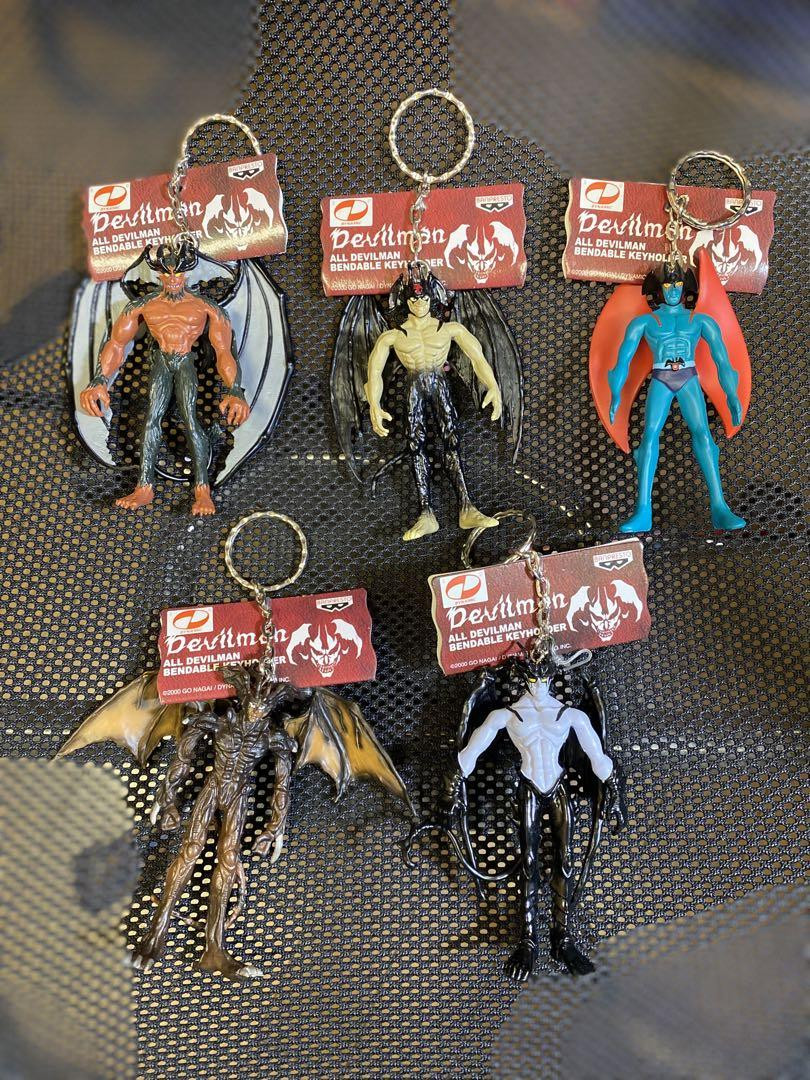 Banpresto All Devilman Bendouble Keychain Complete 5 Types | eBay