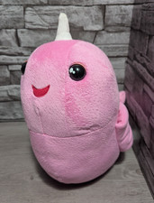 WORKS Fingerlings HUGS Rachael Pink Interactive Plush Narwhal Toy Doll