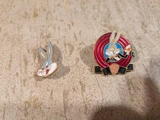 Two Warner Brothers Lapel Pins
