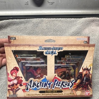 Bandai Namco Battle Spirits Saga Ancient Heroes Lore Set Sealed Booster Box