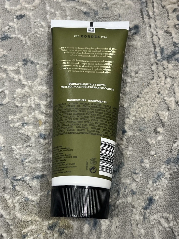 Korres Pure Greek Olive Intensive Body Treatment 6.76 fl oz Brand New Sealed - Image 4 of 4