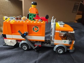 LEGO CITY  7991 GARBAGE RECYCLE TRUCK Near Complete (2007)- NO BOX NO MANUAL