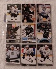 NHL Hockey Los Angeles Kings Lot Of (9) Cards Bulk Page Base Set Players