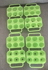 Pack of Four Jello Easter Egg Shape Decorative Jigglers Molds Hinged