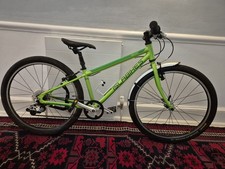 Islabikes Beinn 24 lightweight kids bike lime-green 8 speed – good condition