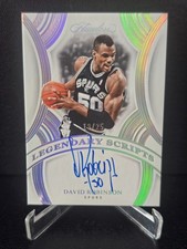 2024-25 Panini Flawless DAVID ROBINSON AUTO /25