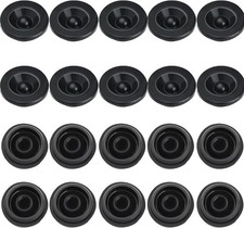 20pcs Rubber Grease Plugs for Trailer Axle Dust Cap Hub Bearing Dust Caps Plug..