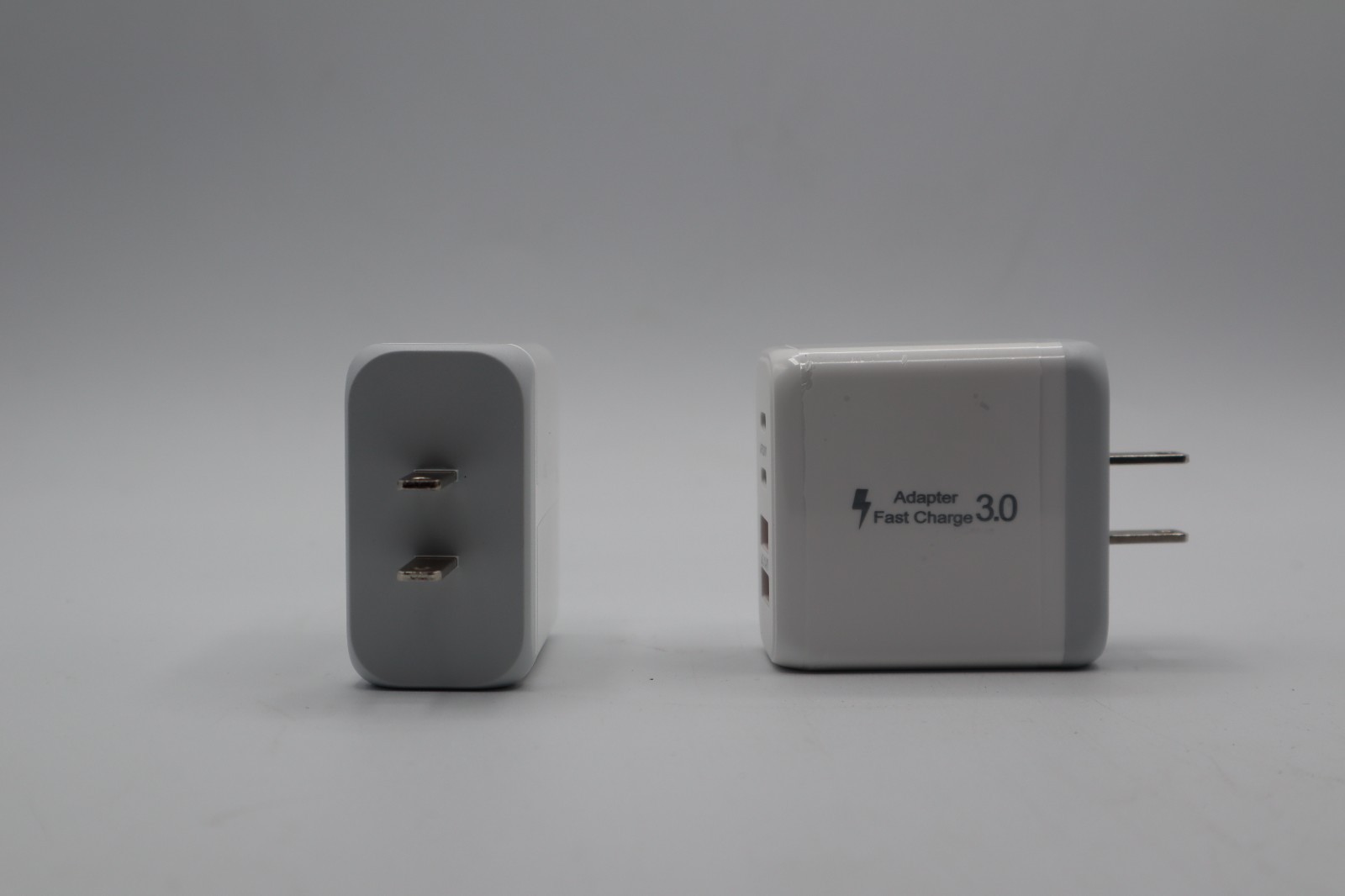USB wall charger-each box is a 2-pack, 4 slots, 2 usb-c and 2 usb