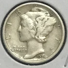 U.S.  Mercury Dime Prem VF 1924-D