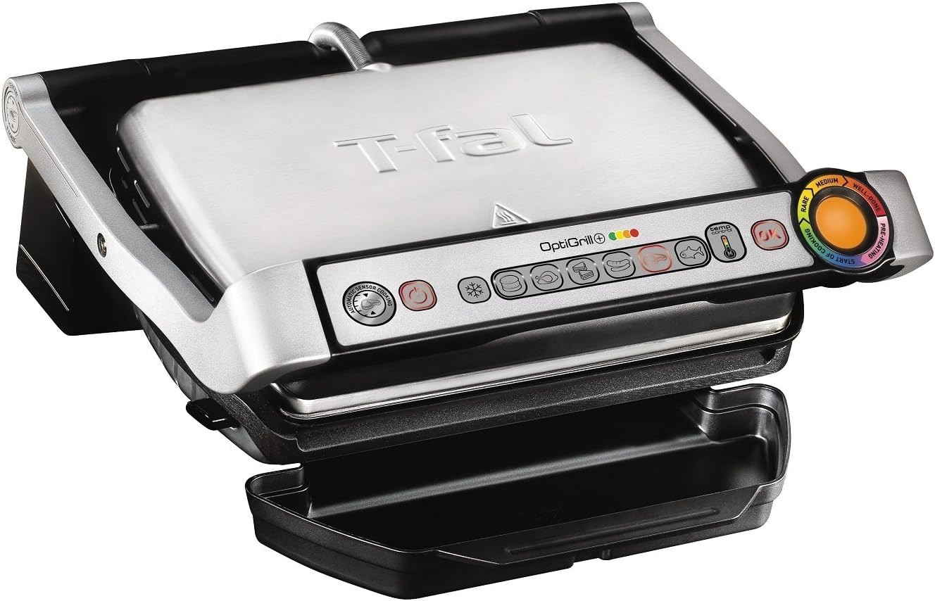 T-FAL Optigrill GC712D54 Electric Indoor Grill Brand New Tfal Tefal-image