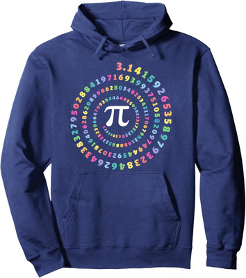 Pi Day Celebration Geeks And Nerds Math Lovers Unisex Hooded Sweatshirt