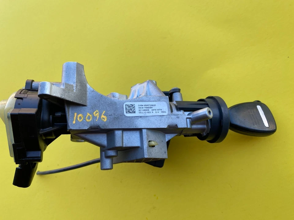 Jeep Compass 2007-17 interruptor de encendido de dirección bloqueo con cilindro de llave OEM 05026218AP Foto 3 de 4