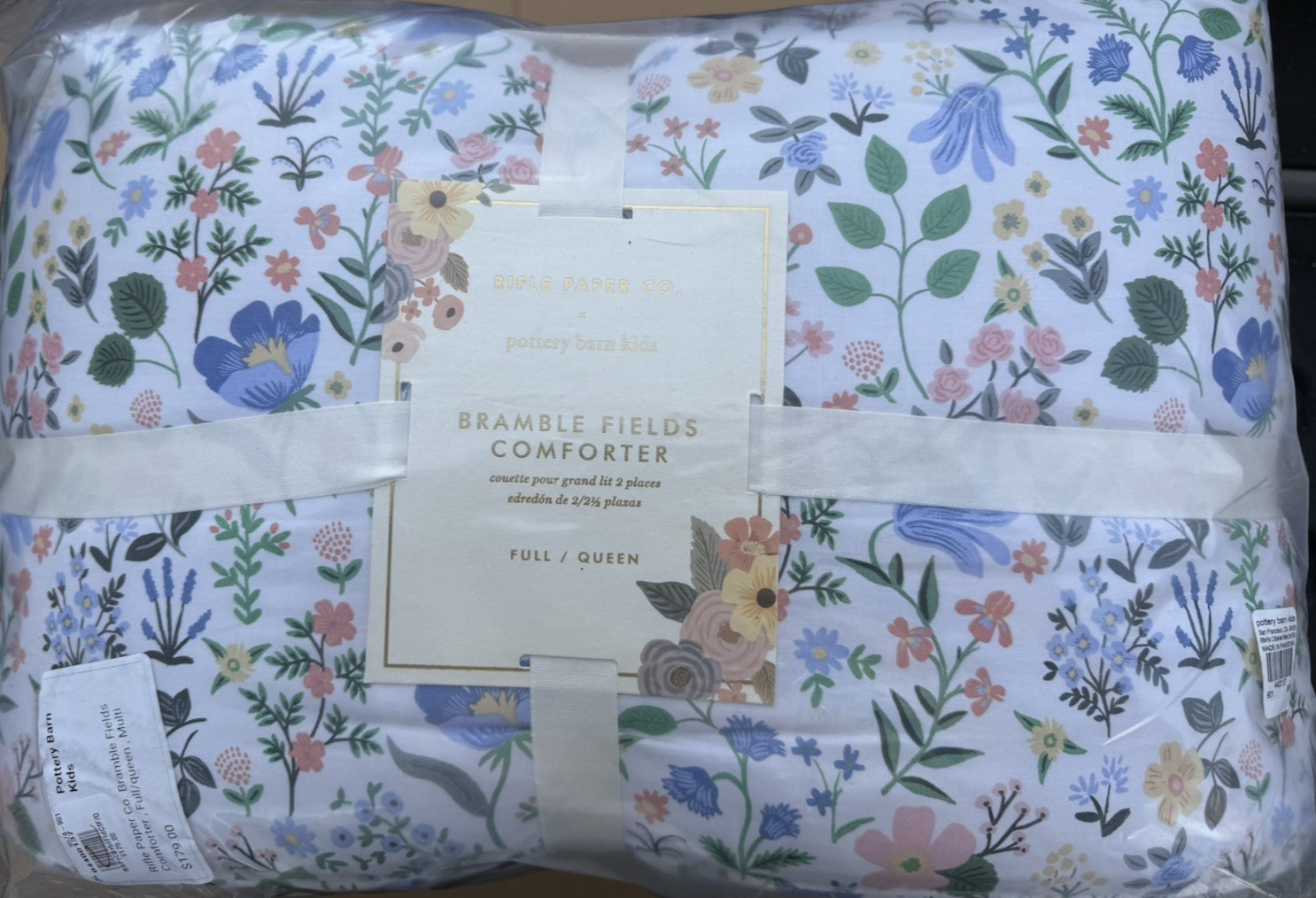 Pottery Barn Kids Bramble Fields Bettdecke - Full/Queen - Neu