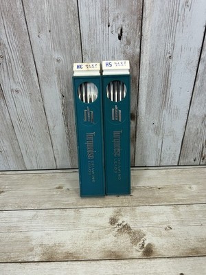 Vintage Berol Turquoise Eagle Drawing Leads Lot Of 2. READ DEC