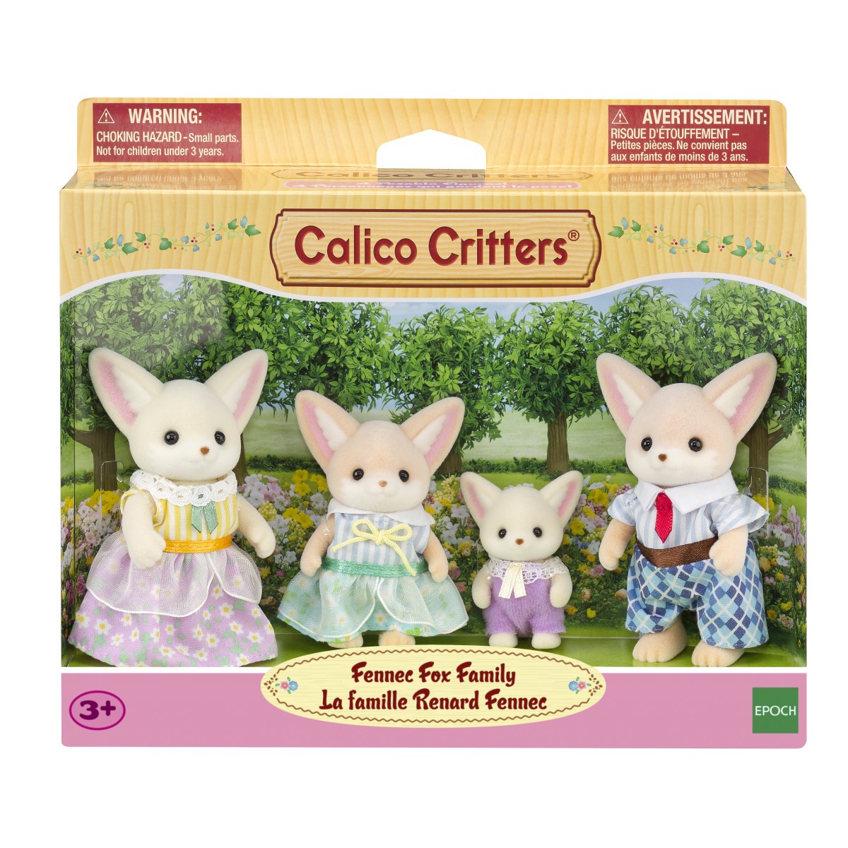 Calico Critters #CC2295 FENNEC FOX FAMILY New 2026 | eBay