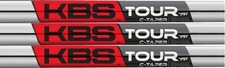 KBS C-Taper 130 X-Stiff Wedge Shafts - Set of 3 - .355 Taper Tip
