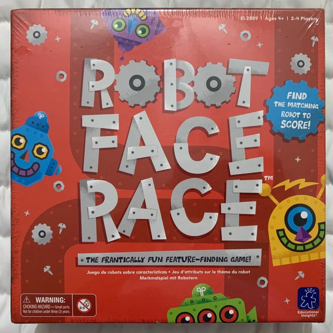 Robot Face Race Children s Finding Game Educational Insights