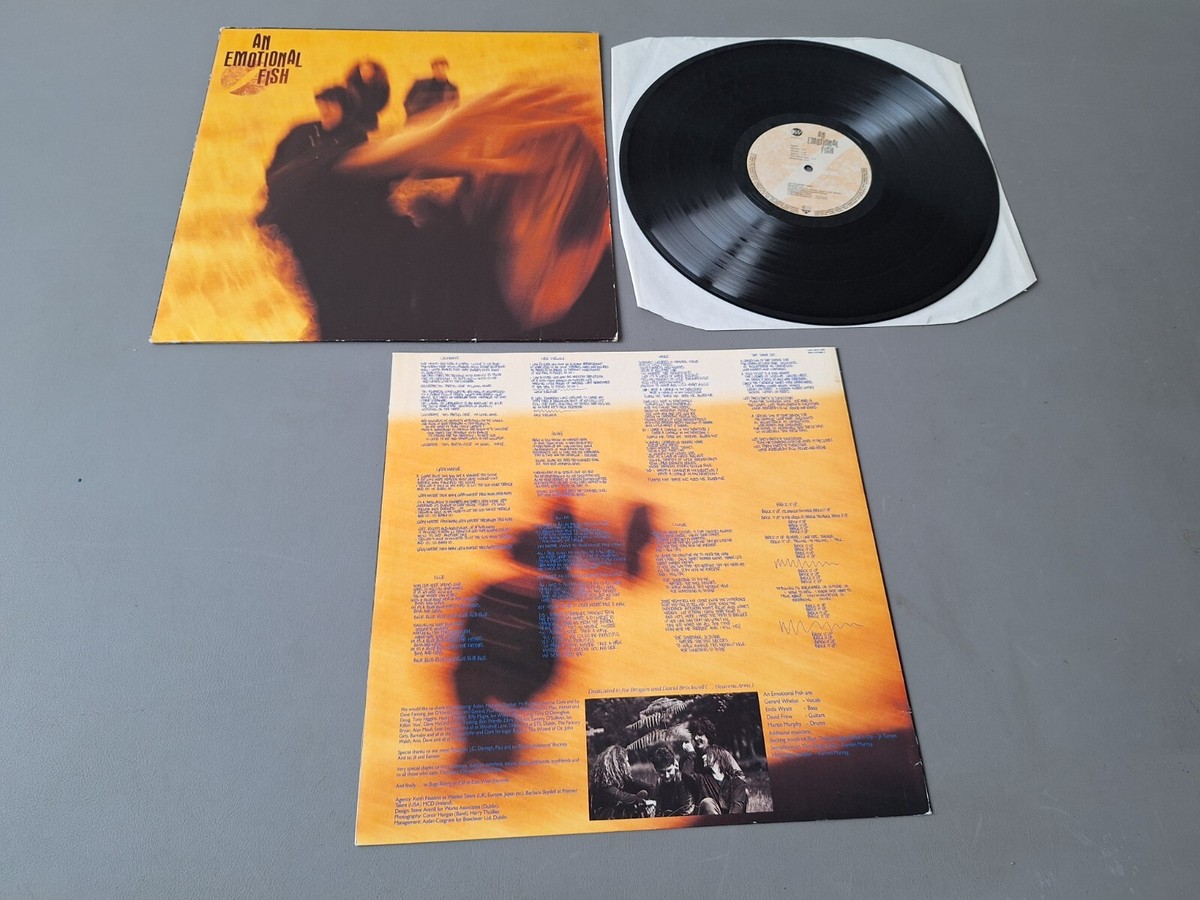 AN EMOTIONAL FISH original Vinyl LP An Emotional Fish (1990