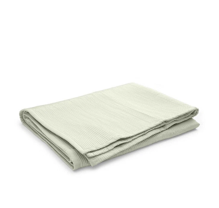 Ralph Lauren Spencer Matelassé King Coverlet & Two Standard Shams Sage Green. - Image 2 of 4