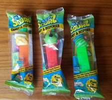 Lot Of Three Pez Sourz in Original Packaging