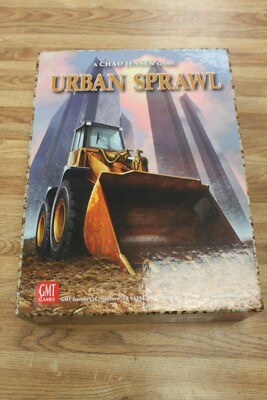 Gently Used Urban Sprawl  Board Game by GMT Games Clean Crisp & Complete